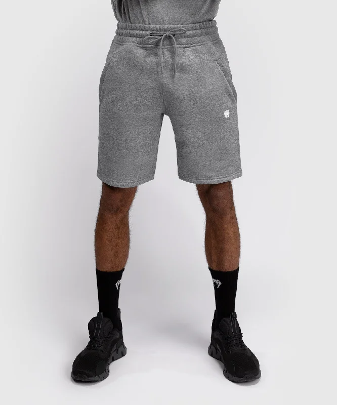 Custom Shorts for Fitness Enthusiasts-Venum Silent Power Cotton Shorts - Cloudy Grey