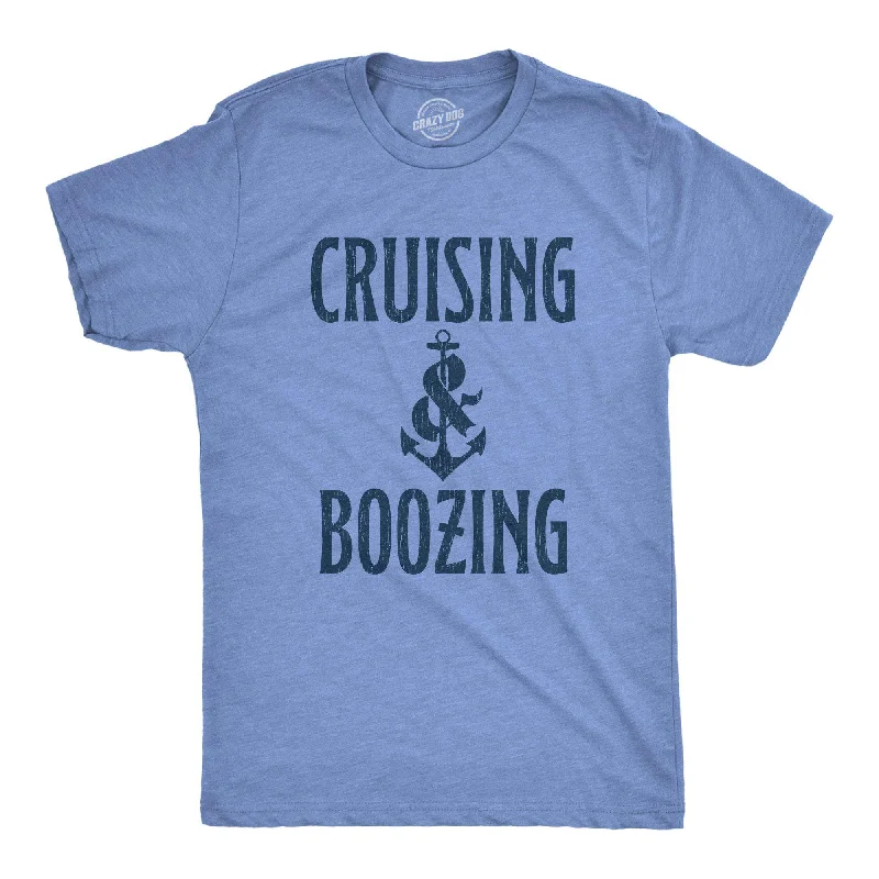 Custom T-Shirts for Plant Lovers-Cruising And Boozing Men's T Shirt