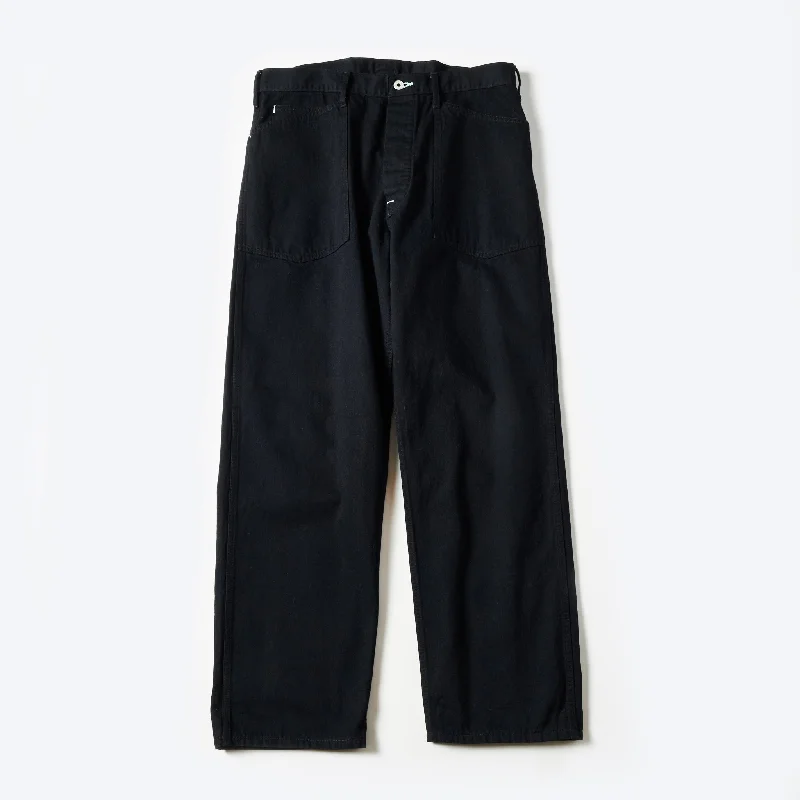 Custom High-Durability Pants-#1301-FTC ARMY Pants : flat twill charcoal