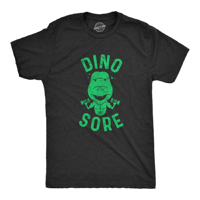 Custom T-Shirts for Formal Wear-Dino Sore Men's T Shirt