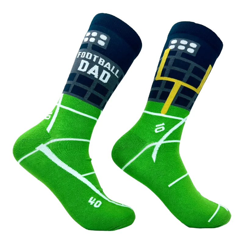 Custom Summer Socks-Men's Football Dad Socks