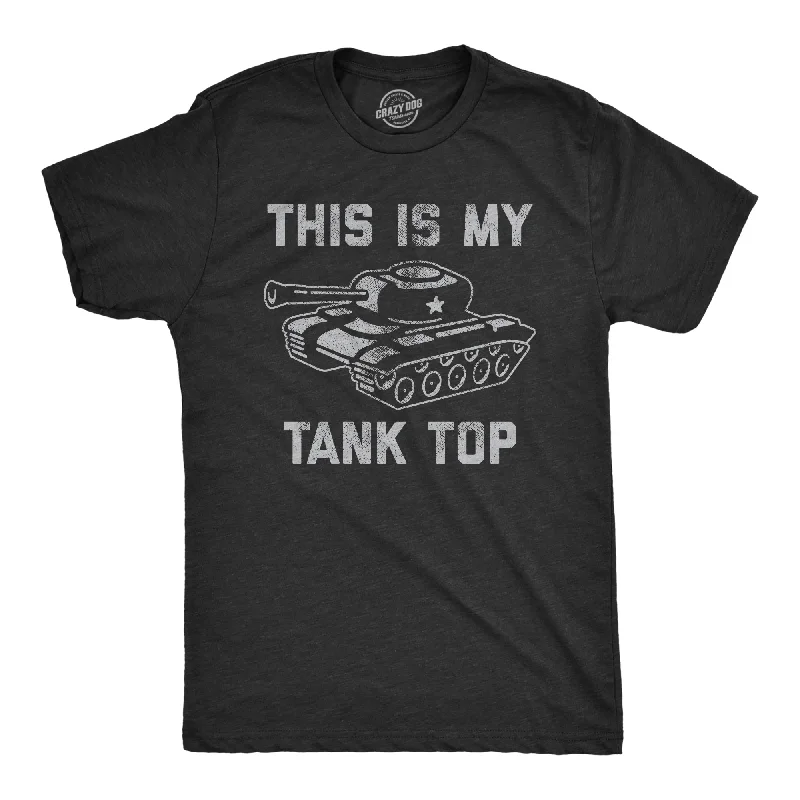 Custom T-Shirts for Conventions-This Is My Tank Top Men's T Shirt