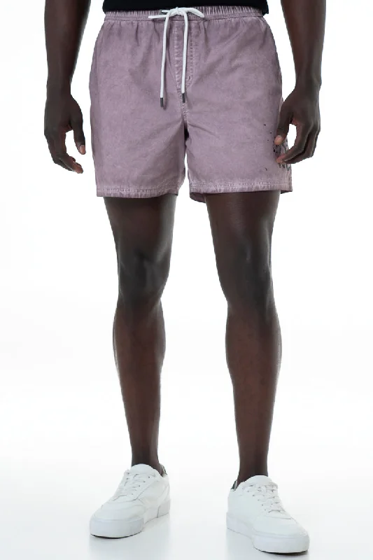 Custom Shorts for Fundraising Events-Dirty Dye Pool Shorts _ 153898 _ Berry