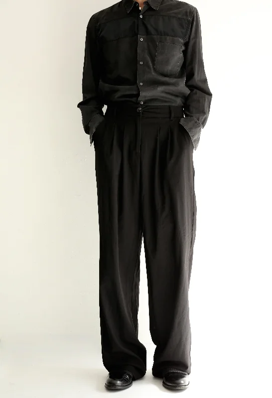 Custom Tailored Fit Pants-90's Wide Trousers