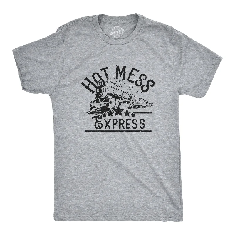 Custom T-Shirts with Unique Artwork-Hot Mess Express Men's T Shirt