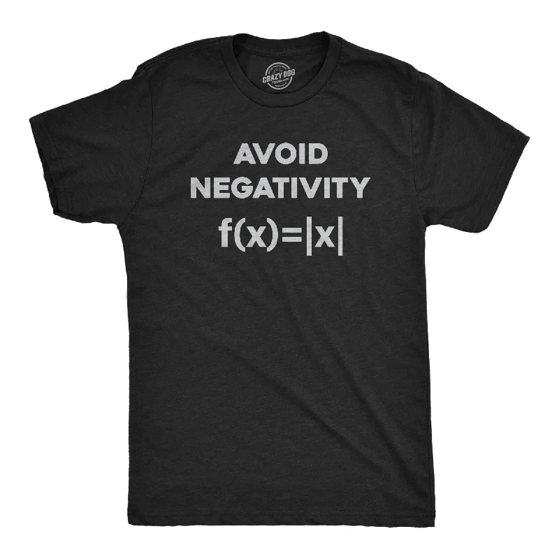 Custom T-Shirts for Summer Wear-Avoid Negativity Men's T Shirt