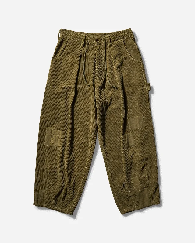 Custom Fishing Pants-Men's Lush Carpenter Pants Olive