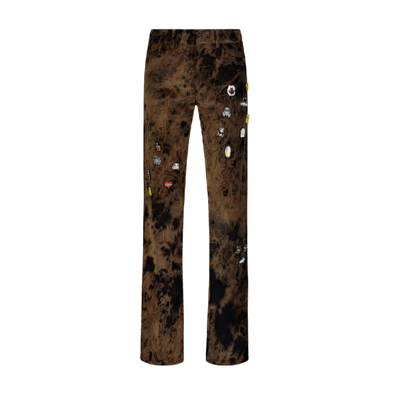 Custom Travel Pants-PIN EXPLOSION CARGO PANT