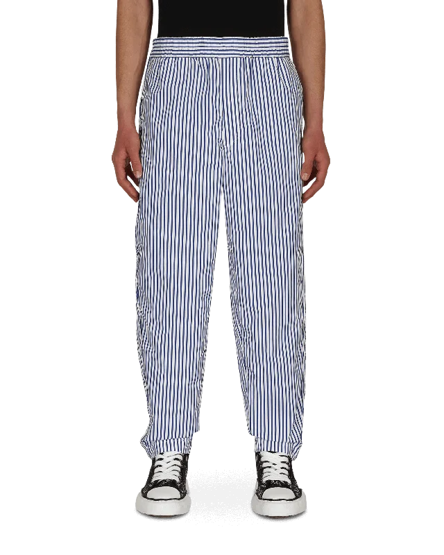 Custom Heavyweight Jogging Pants-Stripe Trousers Multicolor