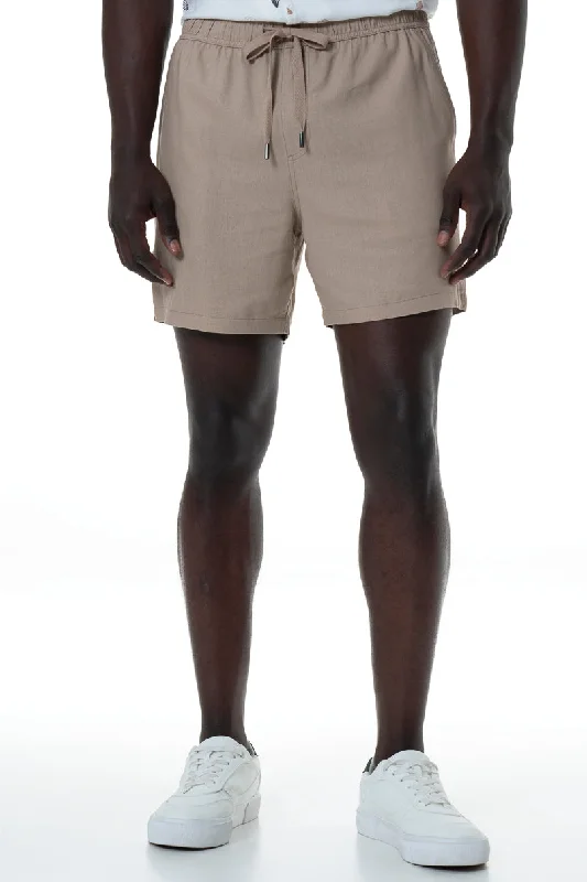 Custom Shorts for Retail Workers-Pull On Shorts _ 151871 _ Biscuit