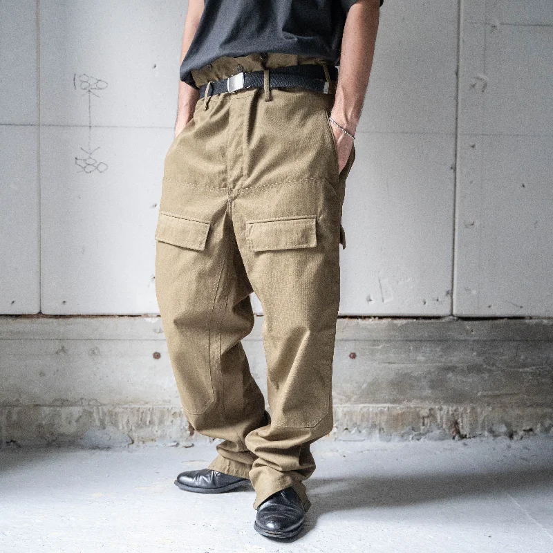 Custom Work Pants-1980s Czech military tankers pants 'dead stock’