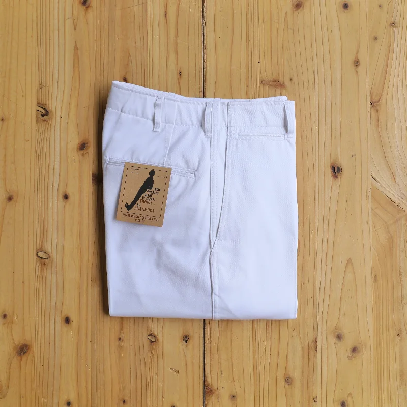 Custom Workout Joggers-CHINO Ⅱ WHITE