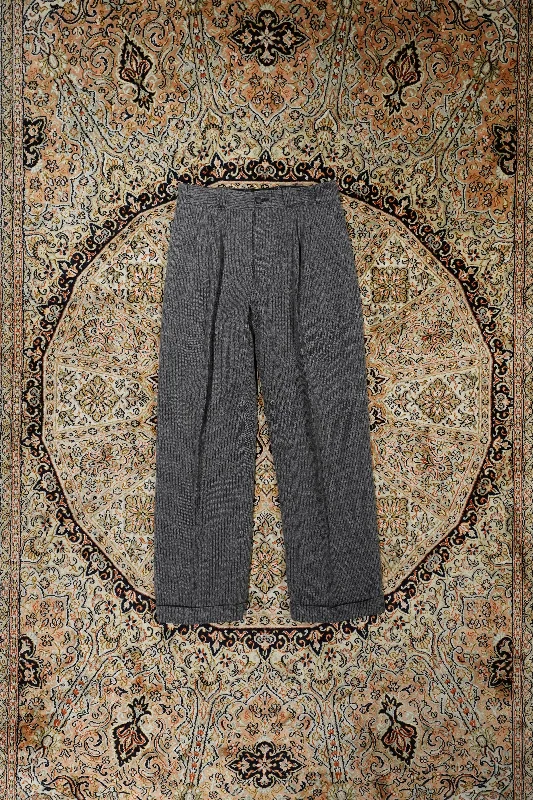 Custom Breathable Hiking Pants-Taiga Takahashi WORK TROUSERS (CHARCOAL)