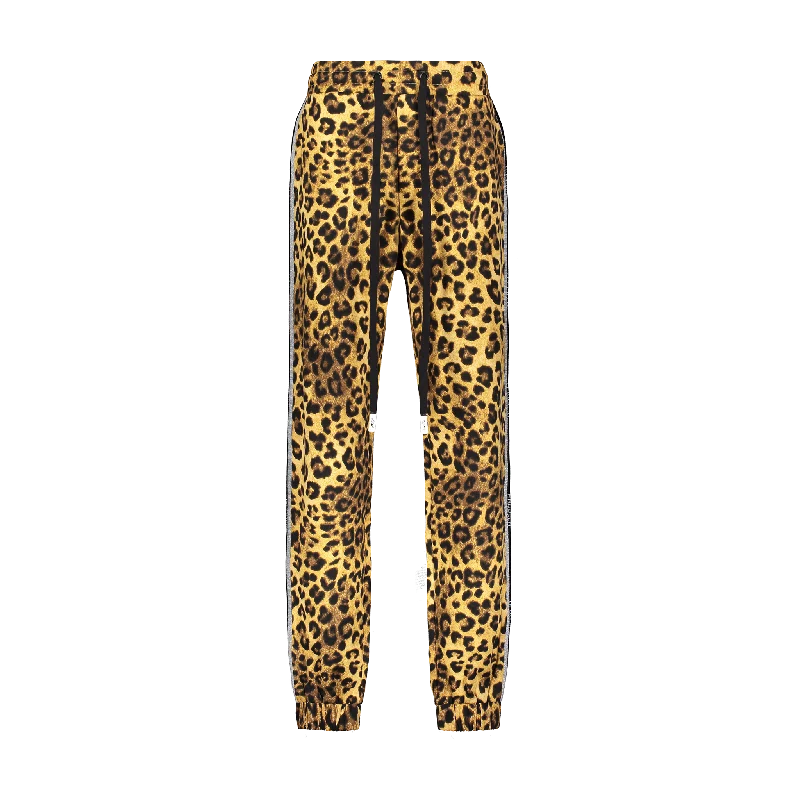 Custom Hiking Adventure Pants-ANIMAL JOGGER LEOPARD