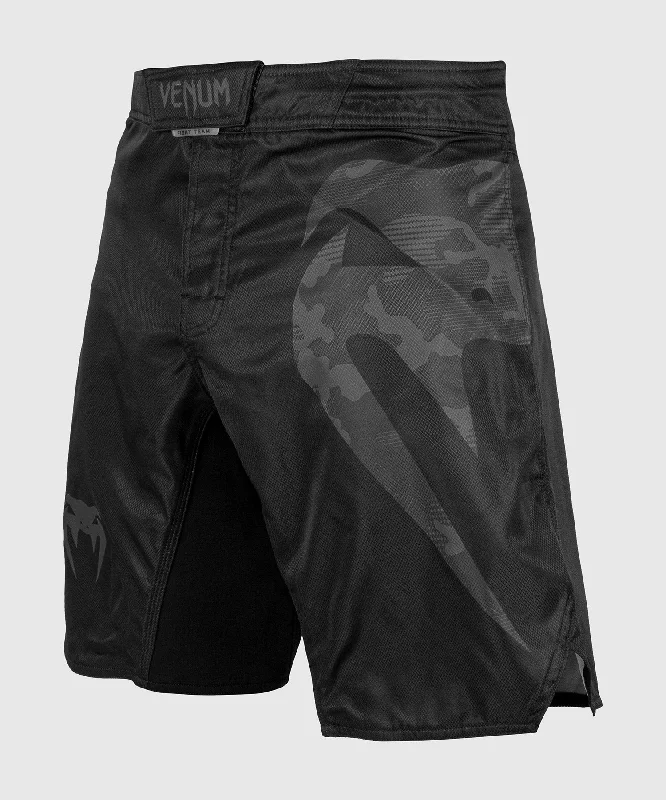 Custom Shorts for Easy Movement-Venum Light 3.0 Fightshorts - Black/Dark camo