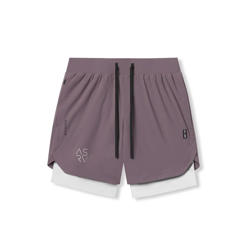 Custom Shorts for Casual Wear-0866. Tetra-Lite® 7" Liner Short - Moonscape "Cyber"/White