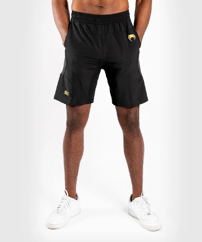 Custom Shorts with Motivational Quotes-Venum G-Fit Training Shorts - Black/Gold