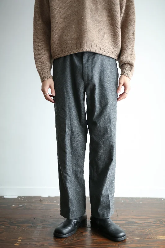 Custom Trousers-90's "OLD GAP" TUCK WOOL TROUSERS