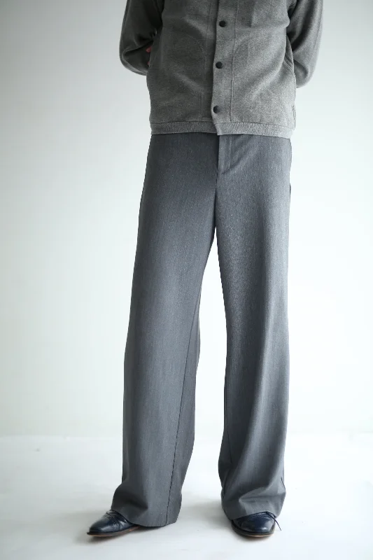 Custom Monogrammed Pants-90's STRAIGHT TROUSERS