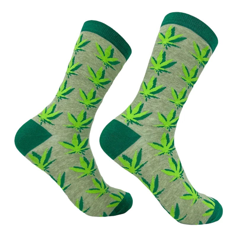 Custom All-Season Socks-Women's Cannabis Columns Socks