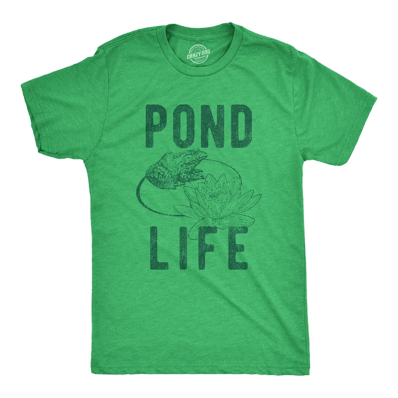 Custom T-Shirts with Movie Quotes-Pond Life Men's T Shirt