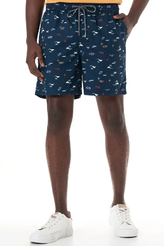 Custom Shorts with Hidden Pockets-Pool Shorts _ 151728 _ Ink