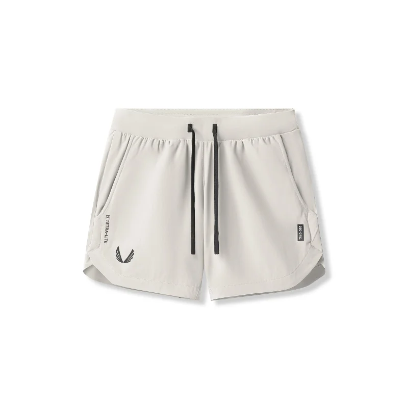 Custom Shorts with Reflective Stripes-0751. Tetra-Lite® 5" Linerless Short - Stone "Wings"