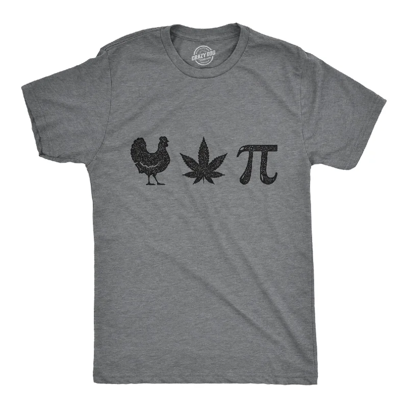 Custom T-Shirts for Events-Chicken Pot Pi Men's T Shirt