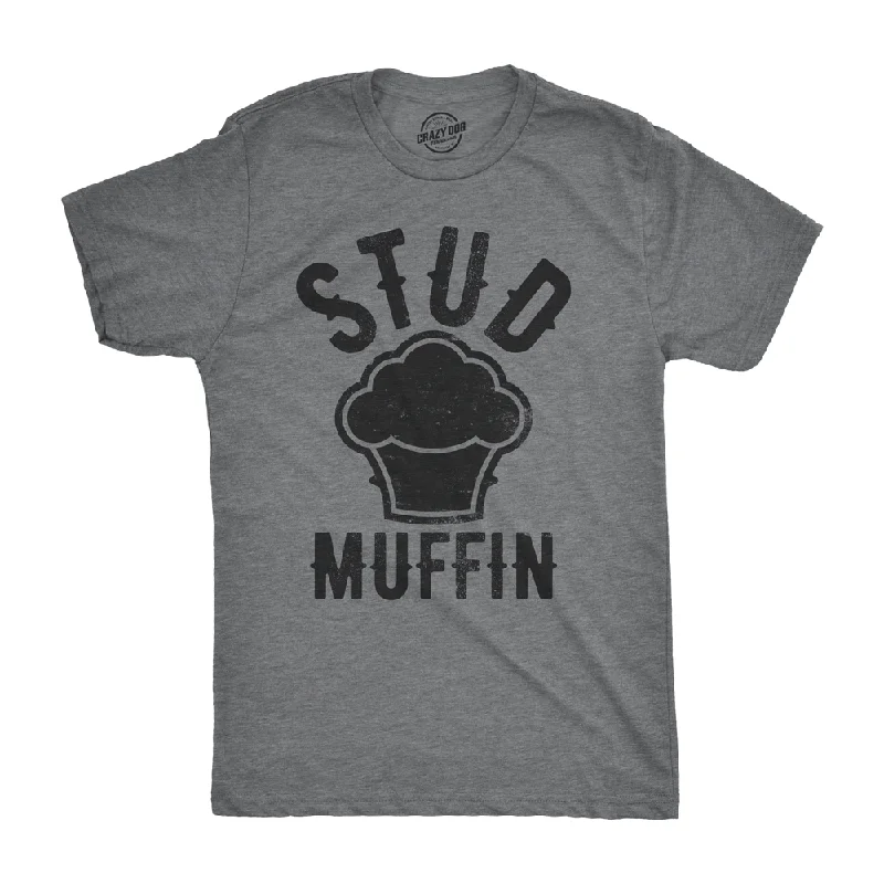 Custom T-Shirts for Graphic Designers-Stud Muffin Men's T Shirt