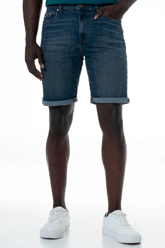 Custom Shorts for All-Day Comfort-Denim Shorts _ 153912 _ Dark Wash