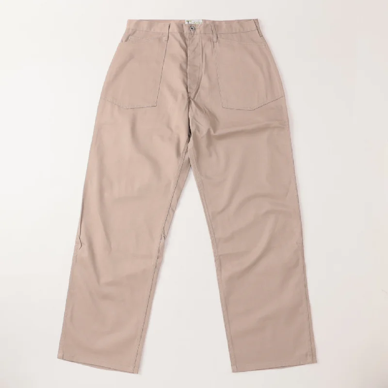 Custom Jogging Pants-Army Pants : cotton twill khaki green tag pa-052 "Dead Stock"