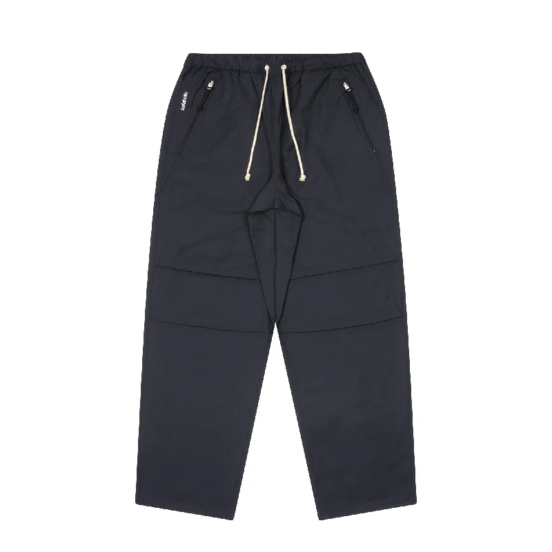 Custom Stylish Work Pants-Knee Tuck Easy Pants (dark navy)