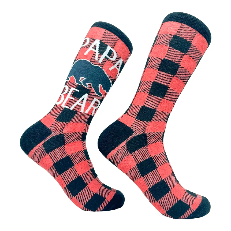 Custom Socks for Gifting-Papa Bear Socks