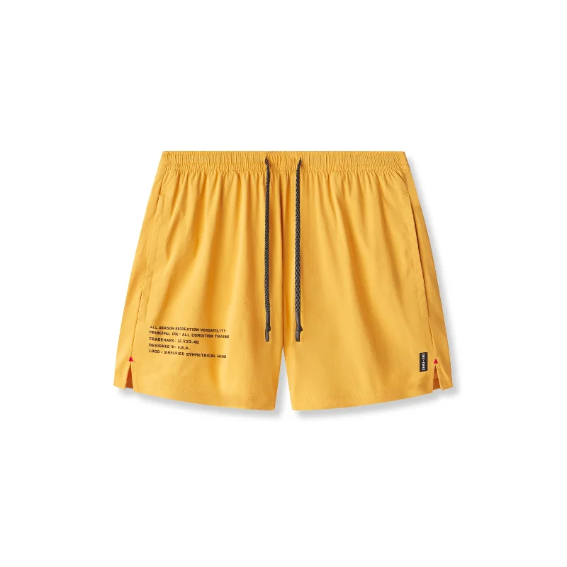 Custom Low-Rise Shorts-0942. Aerotex™ 5" Training Short - Amber