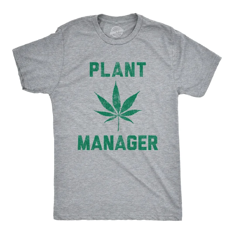 Custom T-Shirts for Concerts-Plant Manager Men's T Shirt