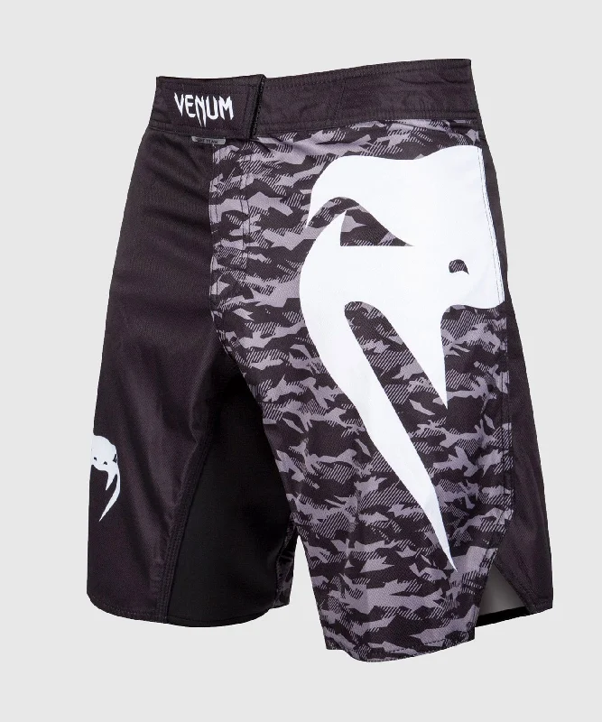 Custom High-Waisted Shorts-Venum Light 3.0 Fightshorts - Black/Urban Camo