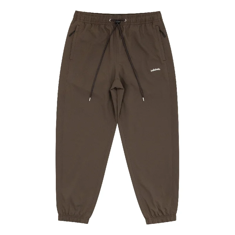 Custom Cargo Joggers-Logo Anywhere Pants (chocolate brown)