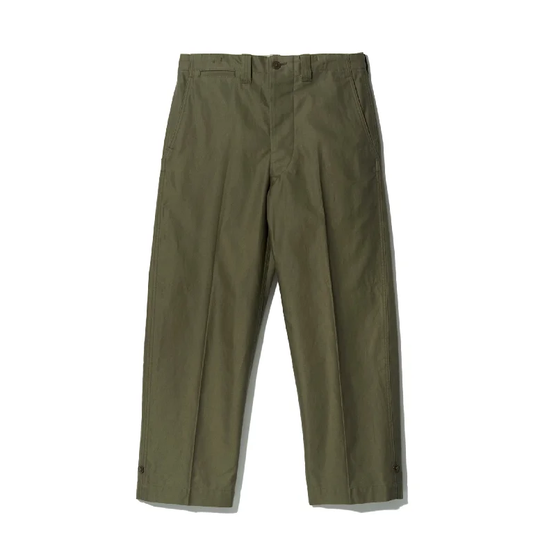 Custom Hiking Cargo Pants-【YANKSHIRE】M1945 TROUSERS SATEEN