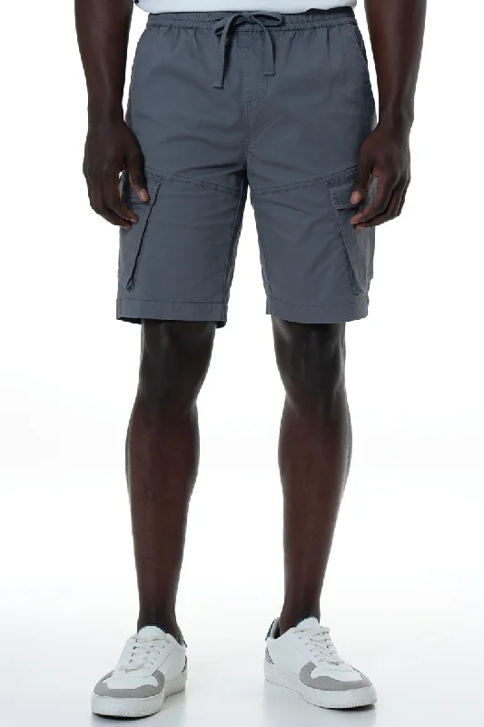 Custom Shorts for Travel Comfort-Cargo Shorts _ 151634 _ Charcoal