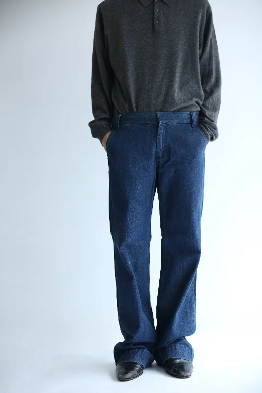 Custom Fashion Pants-90's ''OLD NAVY'' STRAIGHT DENIM PANTS