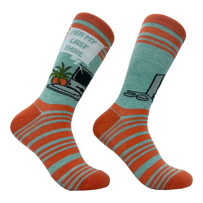 Custom Yoga Socks-Women's Per My Last Email Socks