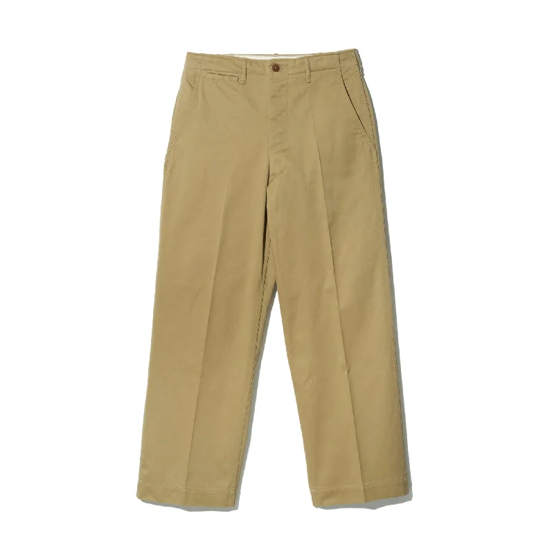 Custom Zippered Cargo Pants-【YANKSHIRE】TROUSERS M1945 WEST POINT