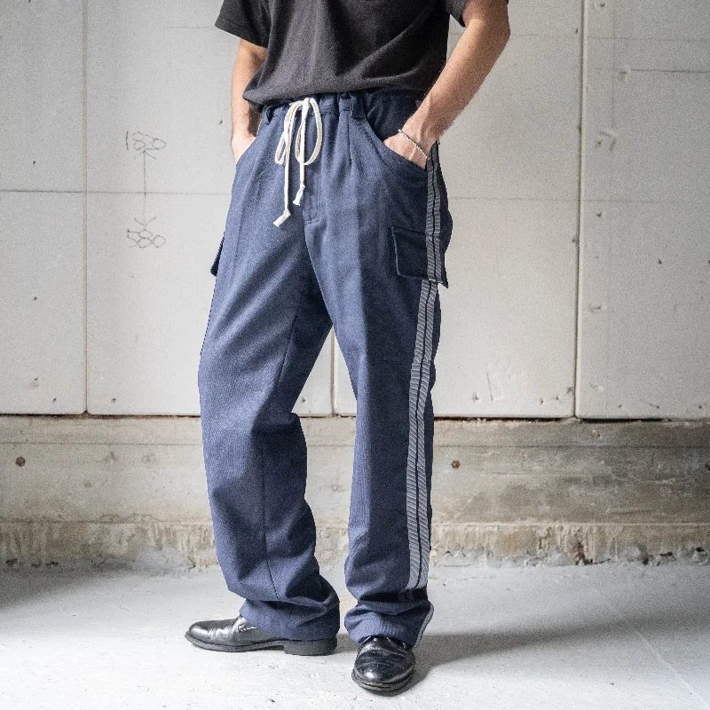 Custom Tactical Pants-2000s Austrian police side line cargo pants -waist code remake-