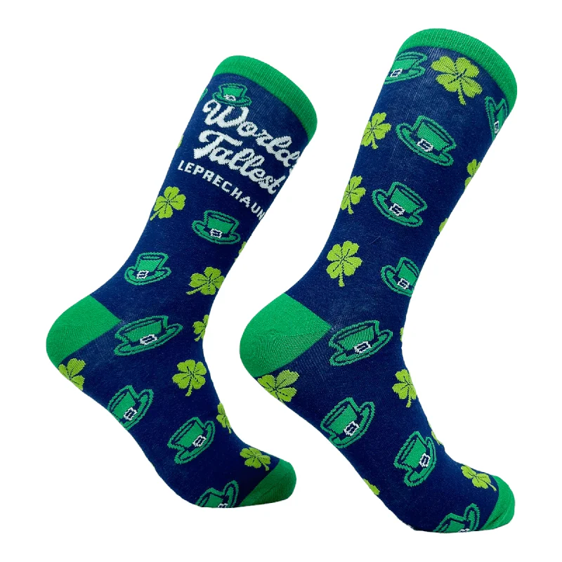 Custom Warm Socks-Women's Worlds Tallest Leprechaun Socks