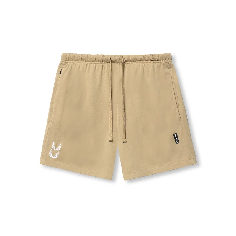 Custom Sports Shorts for Men-0849. Tech Essential™ Sweat Short - Khaki