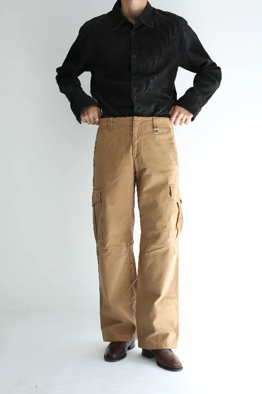 Custom Printed Pants-PRADA CARGO STARIGHT PANTS