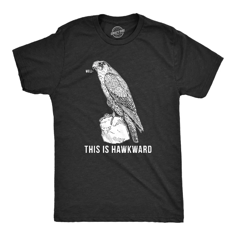 Custom T-Shirts with Hand-Drawn Graphics-That's Hawkward Men's T Shirt