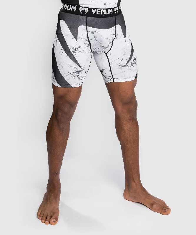 Custom Shorts for Farmers-Venum G-Fit Marble Vale Tudo Short - Marble