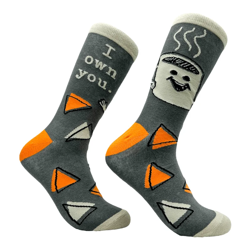 Custom Matching Socks-Men's I Own You Coffee Socks