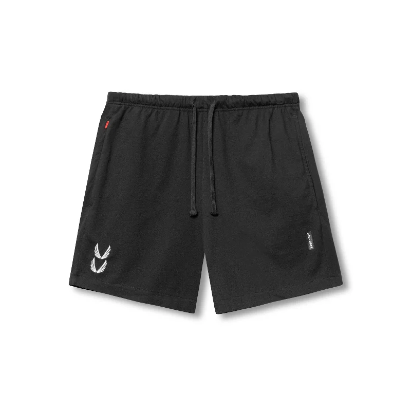 Custom Running Shorts-0849. Tech Essential™ Sweat Short - Black